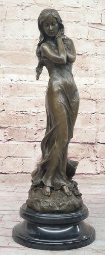 Seductive female bronze - seductive,