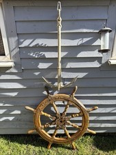 Cast Iron Ship Anchor And