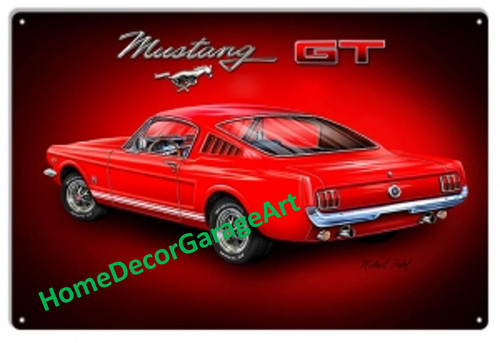 1966 red ford mustang - mustang, x