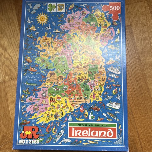 Picture map puzzle - picture, of