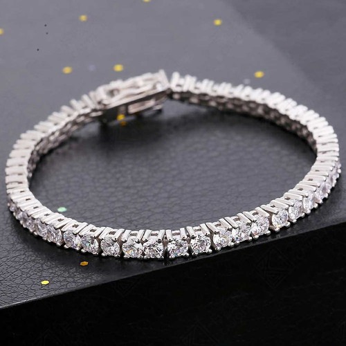 6ct tennis bracelet white gold - tennis,