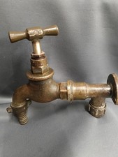 BRASS GARDEN TAP, RECLAIMED &
