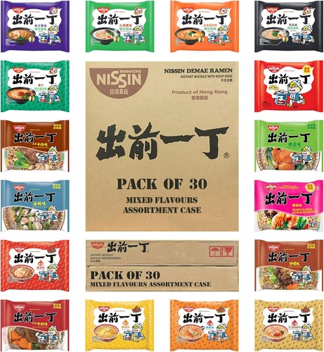 Nissin instant noodles demae - instant,