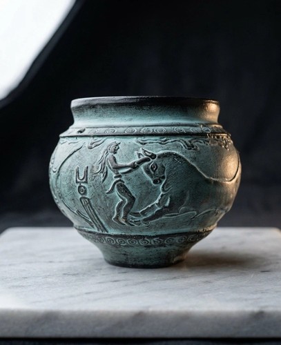 Minoan bull leaping - bull, replica