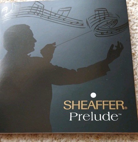Sheaffer prelude pen - pen, booklet