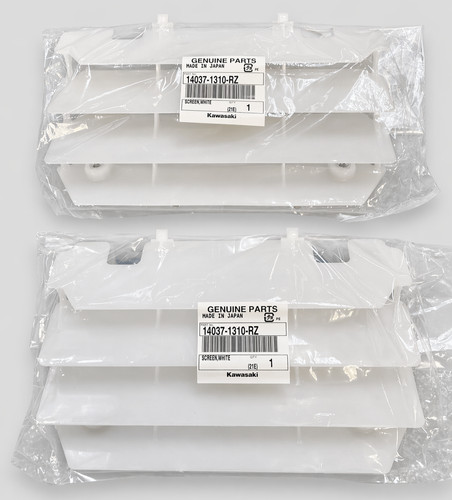 Oem kawasaki radiator - oem, shrouds