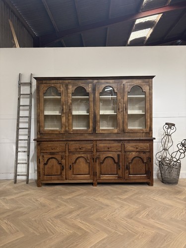 Large vintage bookcase - bookcase,