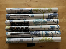 Arthouse Opera Heavyweight Wallpaper - Trees Pattern 640402 in Teal - 1 roll