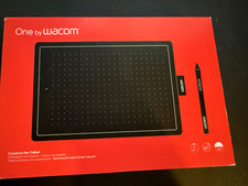 Wacom One by Wacom CTL-672-N Graphics Tablet – Small (Black/Red)