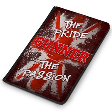 Arsenal Passport Case Football Travel ID Pride & Passion Gift PR02