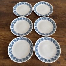 Royal Tuscan Charade Tea / Side Plate X 6 Fine Bone China Made In England
