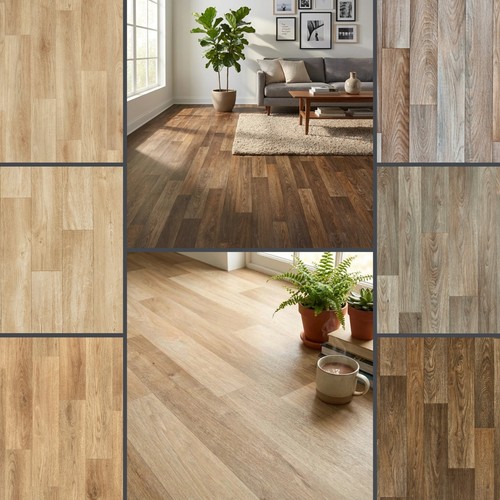 Wood effect vinyl - wood,