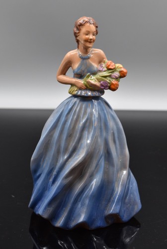Cortendorf figural bottle - cortendorf, lady