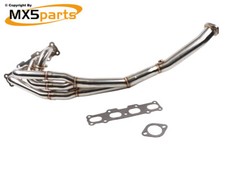 MX5 Parts Stainless Steel 4-2-1 Exhaust Manifold Header MX-5 MK1 1.8 1993>1996