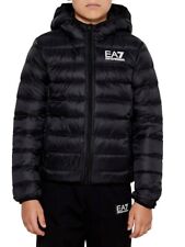 PIUMINO 100 GR EA7 EMPORIO ARMANI BAMBINO RAGAZZO CON CAPPUCCIO 8NBB05 BNGPZ
