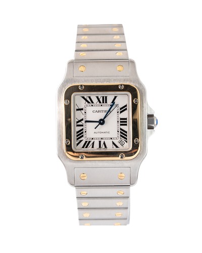 Cartier santos galbée - galbée, 2823