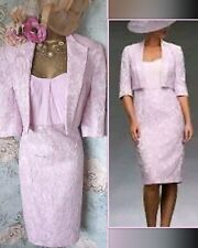 John Charles Pink Beaded Dress