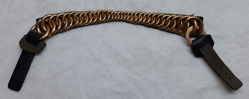 Bearskin brass chin - chin, chain