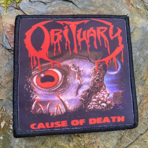 Obituary patch heavy metal - obituary,