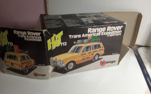 Vintage burago range - vintage, 1/24