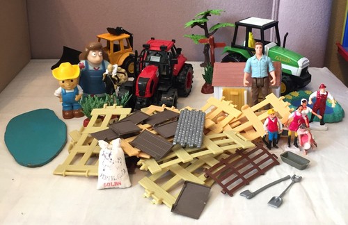 Vintage toy farm set - vintage,