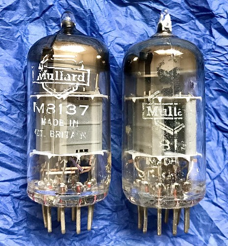 Mullard m8137 cv4004 ecc83 box - m8137,