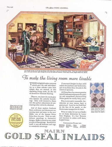 Nairn gold seal inlaid - nairn,