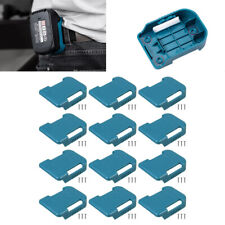 12x BATTERY MOUNT for MAKITA BOSCH 18V Storage Shelf Rack Stand Holder Slots Van