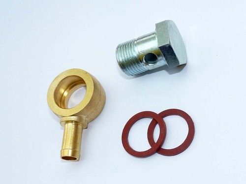 Fuel pump brass banjo kit - su,