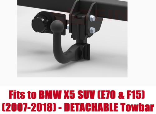 Detachable tow bar - detachable,