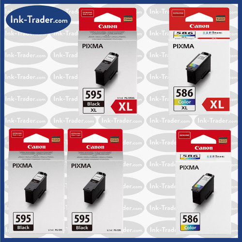 Canon 595xl 586xl oem - pg-595xl, cl-586xl