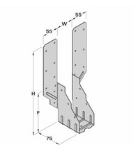 10x  Cullen Truss Roof Joist Decking Shoe TS100 Jiffy Hanger 100mm