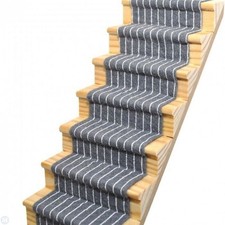 Slate Grey Striped Stair
