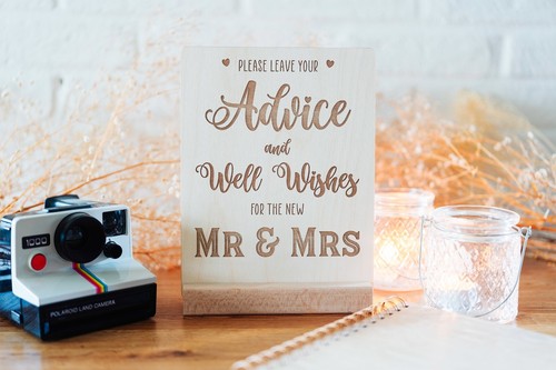 Wedding guest book sign - guest,