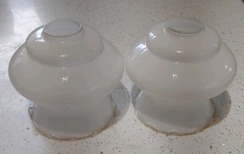 Vintage matching white glass - vintage,