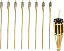 Bamboo Torch Garden Lantern