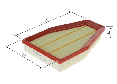 Bosch air filter - air, porsche
