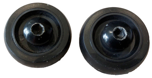 Treadmill rear wheel pair - pair, with