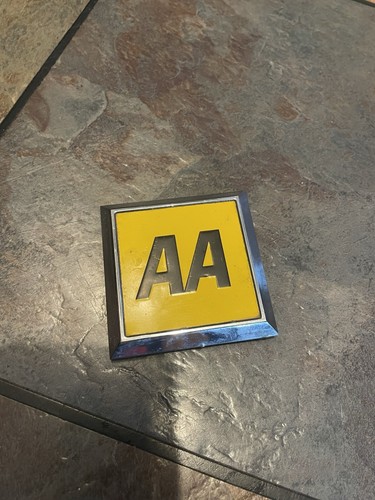 Old car badge - aa,