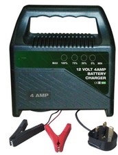 Universal 4 amp Battery Charger For For DAEWOO Cielo Damas Espero Evanda Kalos,