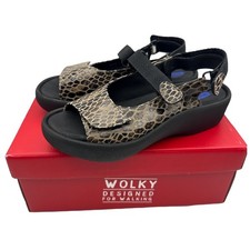 Wolky Jewel Cobra Suede Taupe