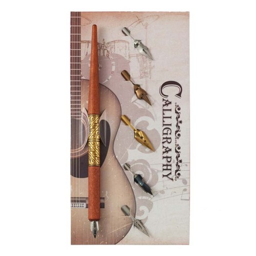 Set dip pen with metal - set,