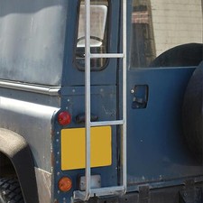 Roof Rack Access Ladder (Galvanised) - Land Rover Series & Defender - DA1089