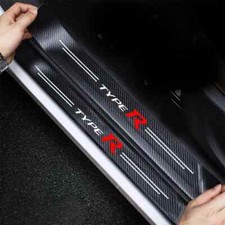 Honda Civic Type R Carbon Fibre Anti Scratch 4 Door Sill Protectors Integra