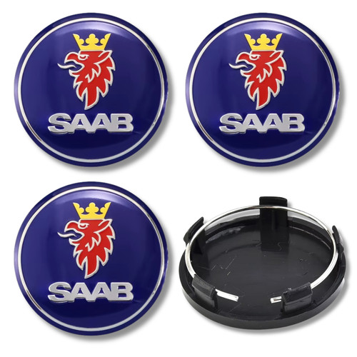 For saab alloy wheel centre - alloy,
