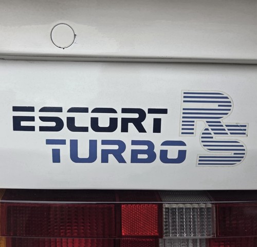 Ford escort mk3 - escort, turbo