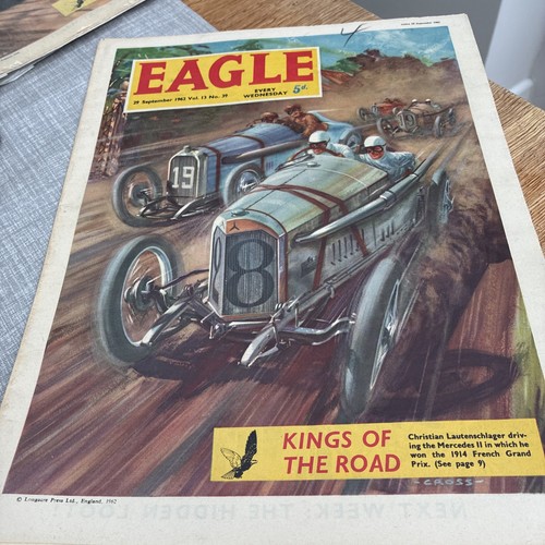 Eagle comic sept 1962 kings - eagle,