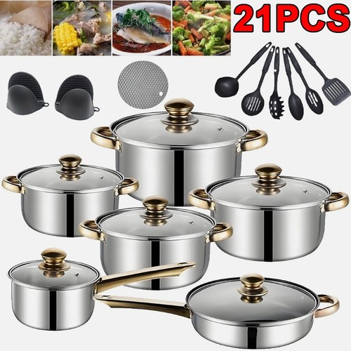 21pcs induction pan - 21pcs, set