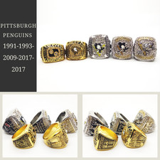 New Collection 5Pcs pittsburgh Handmade Gold & Silver Color Display Box Option