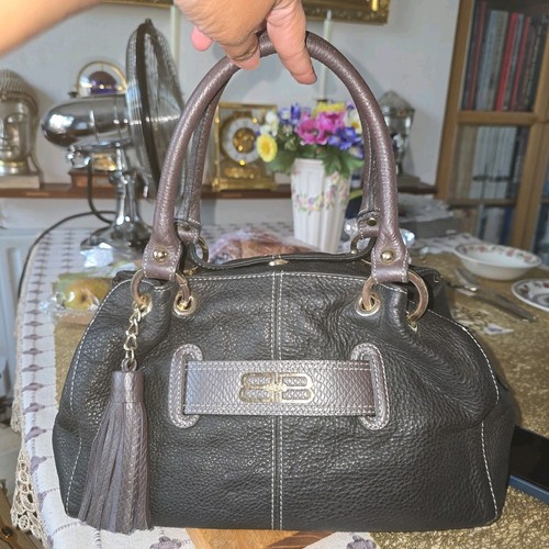 Balenciaga pebbled leather